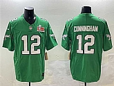 Men's Philadelphia Eagles #12 Randall Cunningham Green 2025 Super Bowl LIX Patch F.U.S.E. Throwback Vapor Untouchable Limited Stitched Jersey,baseball caps,new era cap wholesale,wholesale hats